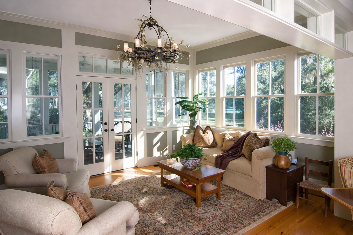 Sunroom remodeling